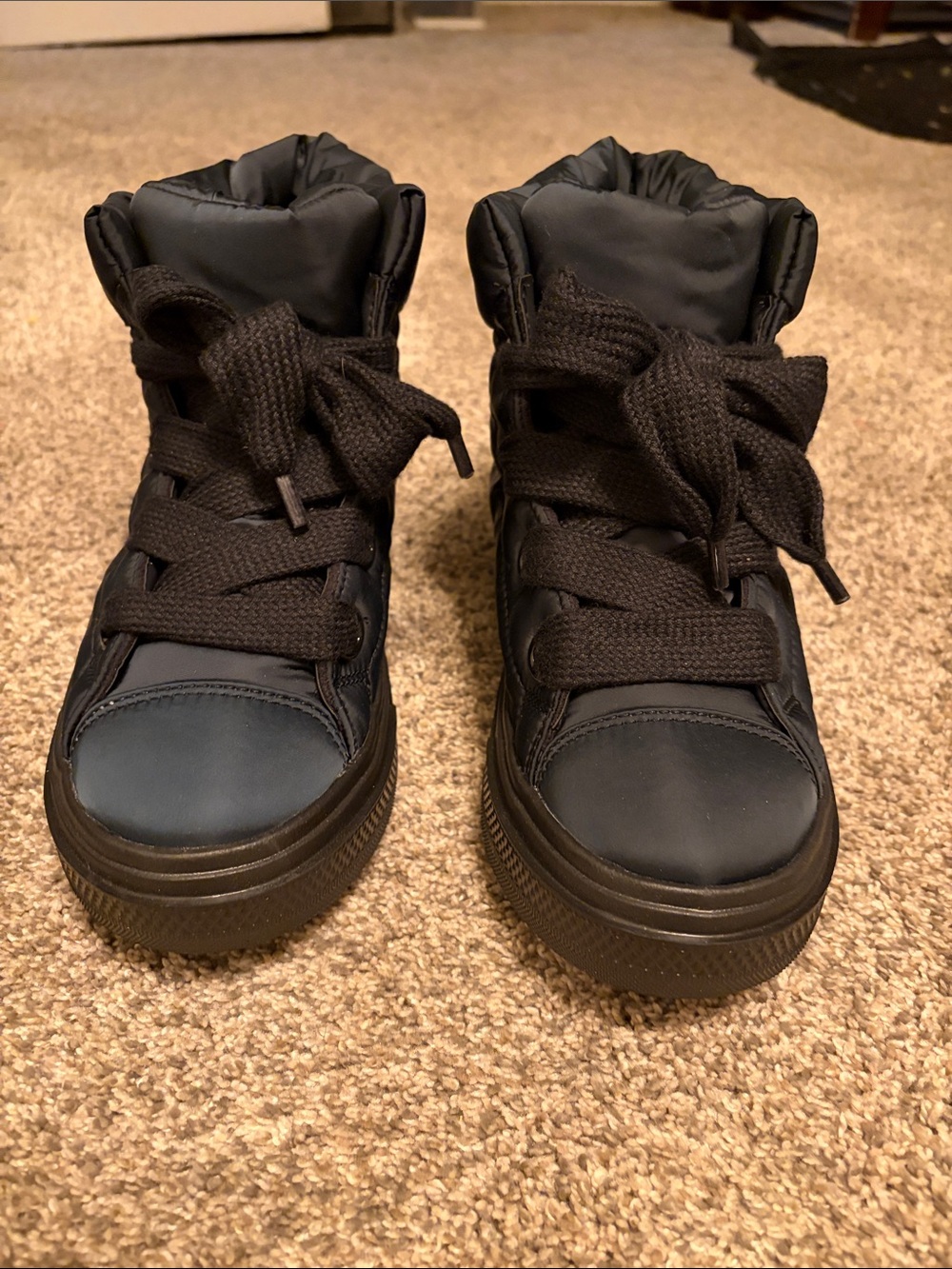 Converse CTAS Elements high top boots in Black unisex
